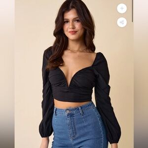 Blue blush Savannah top